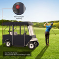 Golf Cart Enclosure 2+2 Passenger Polyester Sunproof Dustproof