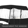 4 Seater Golf Cart Cover Waterproof Roll-Up Door Enclosure