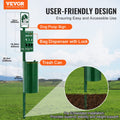 Dog Waste Station 11.5 Gallon Outdoor Poop Dispenser 600 Bags