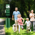 Dog Waste Station with 600 Poop Bags Commercial Pet Park