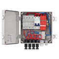 Solar PV Combiner Box 4 String 10A IP65 ABS Case Solar Panel