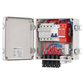 Solar PV Combiner Box 4 String 10A IP65 ABS Case Solar Panel