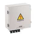 Solar PV Combiner Box 4 String 10A IP65 ABS Case Solar Panel