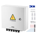 Solar PV Combiner Box 6 String 10A IP65 Steel Case