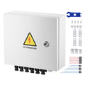 Solar PV Combiner Box 6 String 15A for Solar Panel System Steel Case IP65