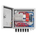 Solar PV Combiner Box 6 String 15A IP65 Steel Case