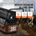 100000BTU Kerosene Diesel Forced Air Torpedo Space Heater