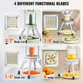 Commercial Vegetable Chopper Stainless Steel 4 Blade French Fry Cutter