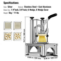 Commercial Vegetable Dicer 4 Blades French Fry Cutter Chopper