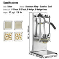 Commercial Vegetable Dicer French Fry Cutter 4 Blades Wedge