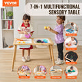 Kids Sensory Table Sand Water Play with Storage Bins