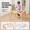 Kids Sensory Table Sand Water Play with Storage Bins