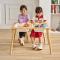 Kids Sensory Table Sand Water Play with 2 Storage Bins Chair Set