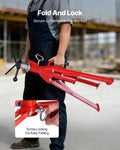 Pipe Jack Stands 1134kg Adjustable 610-1067mm Portable Folding