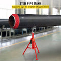 Pipe Jack Stand V-Head 2500LB 52