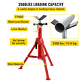 Pipe Jack Stand V-Head 2500LB 52