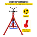 Pipe Jack Stand V-Head 2500LB 52