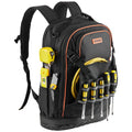 Tool Backpack 65 Pockets Heavy Duty Laptop Compartment Electrician