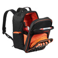 Tool Backpack 49 Pockets Laptop Compartment Heavy Duty Work Bag