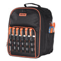 Tool Backpack 49 Pockets Laptop Compartment Heavy Duty Work Bag