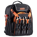 Tool Backpack 45 Pockets Heavy-Duty Laptop Compartment Electrician Work