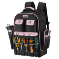Tool Backpack 56 Pockets Heavy Duty Storage Organiser Laptop Compartment