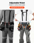 Tool Belt 22 Pockets Heavy Duty Carpenter Electrician Suspenders