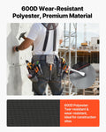 Tool Belt 22 Pockets Heavy Duty Carpenter Electrician Suspenders