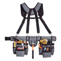 Tool Belt 22 Pockets Heavy Duty Carpenter Electrician Suspenders