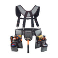 Tool Belt 22 Pockets Heavy Duty Carpenter Electrician Suspenders