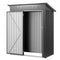 Metal Garden Shed 1533x876x1815mm Lockable Door 2 Vents