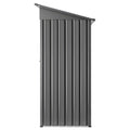 Metal Garden Shed 1533x876x1815mm Lockable Door 2 Vents