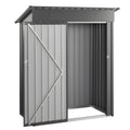 Metal Garden Shed 1533x876x1815mm Lockable Door 2 Vents