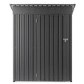 Metal Garden Shed 1533x876x1815mm Lockable Door 2 Vents