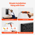 Metal Pegboard 2 Panels 600x305mm Wall Organiser Home