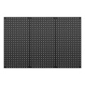 Metal Pegboard 60x30cm 3 Panel Wall Organiser Home Office Storage