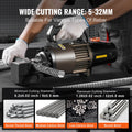 2300W Electric Hydraulic Rebar Cutter 32mm 1.26 Inch Cut