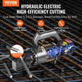 Electric Hydraulic Rebar Cutter 1000W 4-20mm #6 3/4