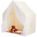 Kids Play Tent Indoor Outdoor Yurt Mat Lamp Windows 1-5 Years