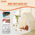 Kids Play Tent Indoor Outdoor Yurt Mat Lamp Windows 1-5 Years