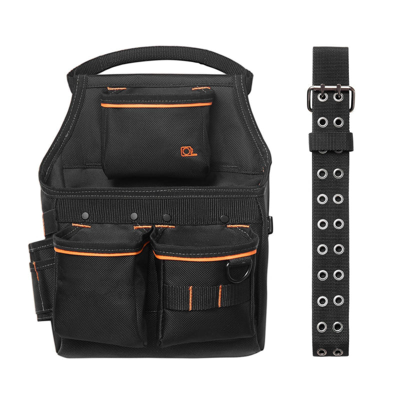 Tool Pouch Belt 14 Pockets Heavy Duty Adjustable 83-127cm Electrician