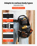 Tool Pouch Belt 14 Pockets Heavy Duty Adjustable 83-127cm Electrician