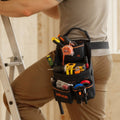 Tool Pouch Belt 14 Pockets Heavy Duty Adjustable 83-127cm Electrician