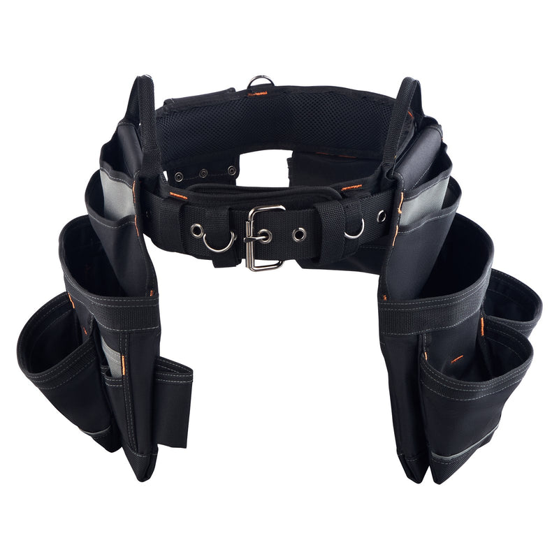 Tool Belt 18 Pocket Heavy Duty Adjustable Work Apron Organizer 80-131cm