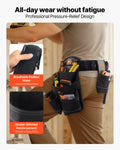 Tool Belt 18 Pocket Heavy Duty Adjustable Work Apron Organizer 80-131cm