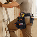 Tool Belt 18 Pocket Heavy Duty Adjustable Work Apron Organizer 80-131cm