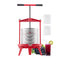 Giselle 14L Fruit Wine Press Stainless Steel Manual Juice Maker Cider