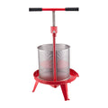 Giselle 14L Fruit Wine Press Stainless Steel Manual Juice Maker Cider