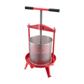 Giselle 14L Fruit Wine Press Stainless Steel Manual Juice Maker Cider