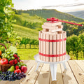 Fruit Wine Press Manual 12L Wood Basket Home Winemaking